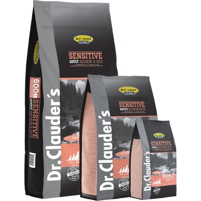 닥터클라우더 베스트 초이스 어덜트 연어&쌀 350g