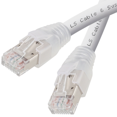 LS전선 CAT.7 S/FTP 랜 케이블 3m, 그레이 LS-PC-SSP7-GY-030