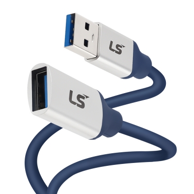LS전선 USB3.0 슈퍼라이프사이클 High-Flex 연장 AM-AF 케이블 2m LS-UBAF-30H-020