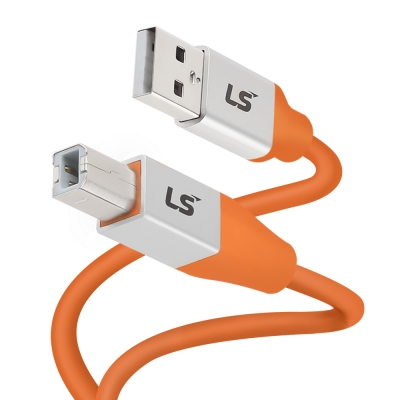 LS전선 USB2.0 슈퍼라이프사이클 High-Flex AM-BM 케이블 5m LS-UBB-20H-050