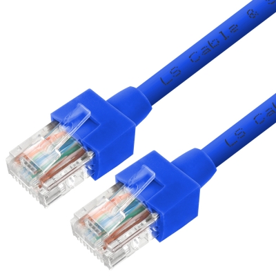 LS전선 CAT.5E UTP 랜 케이블 10m (블루) NMX-LS5100BL