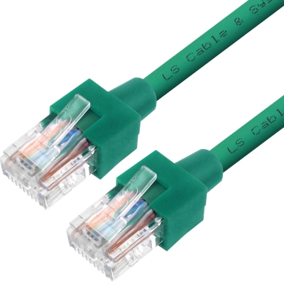 LS전선 CAT.5E UTP 랜 케이블 10m (그린) NMX-LS5100GN