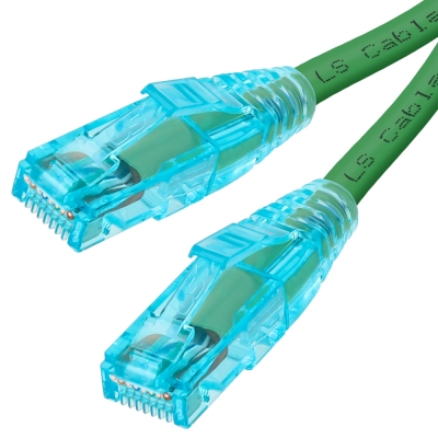 LS전선 CAT.6 UTP 랜 케이블 10m, 그린 NMX-LS6100GN