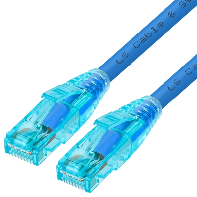 LS전선 CAT.6 UTP 랜 케이블 1.5m, 블루 NMX-LS615BL