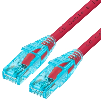 LS전선 CAT.6 UTP 랜 케이블 5m, 레드 NMX-LS650R